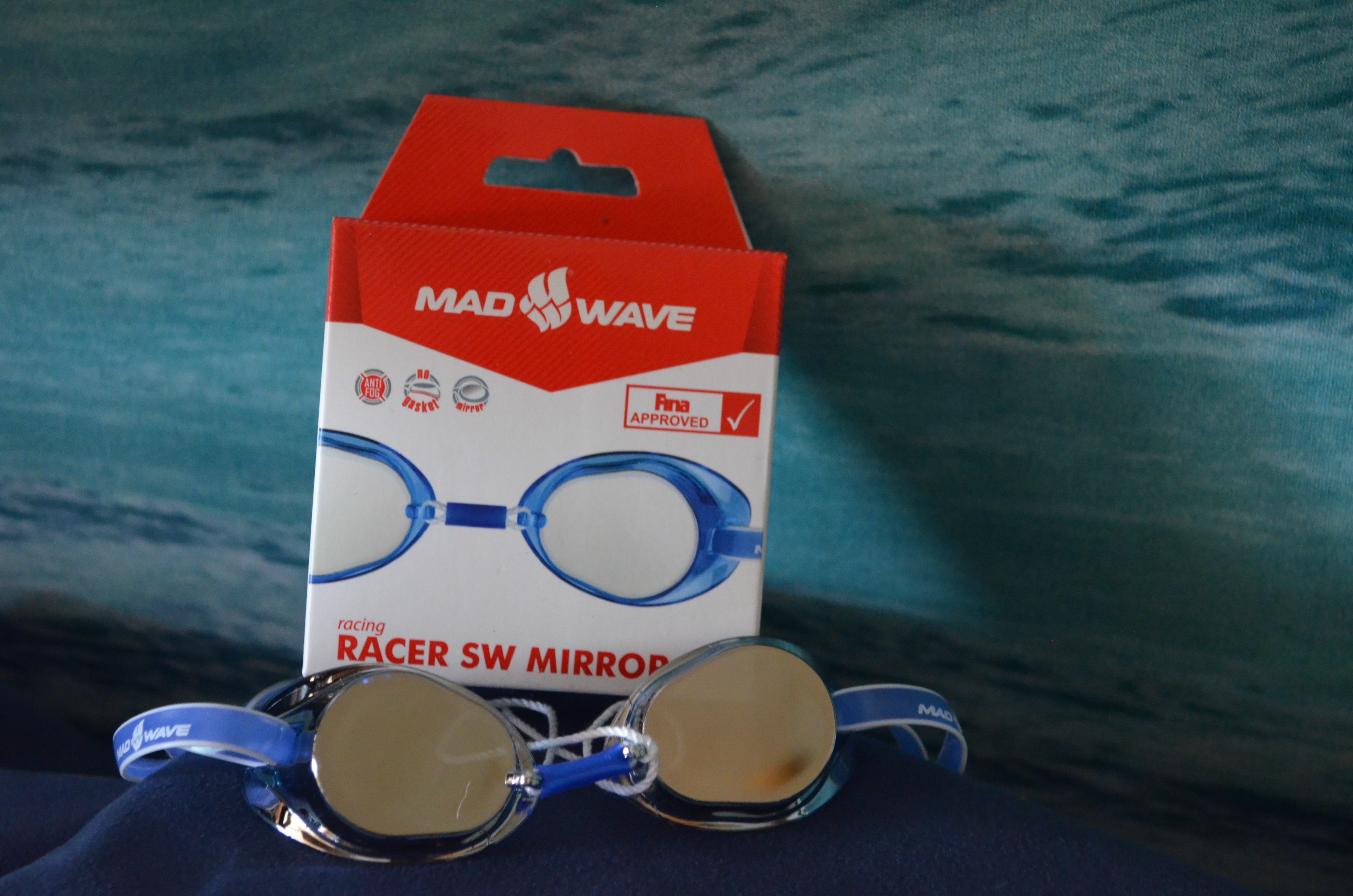 Mad Wave Racer SW Blau verspiegelt M045502003W